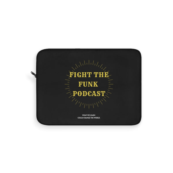 Fight The Funk Podcast Laptop Sleeve