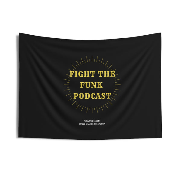 Fight The Funk Indoor Wall Tapestries